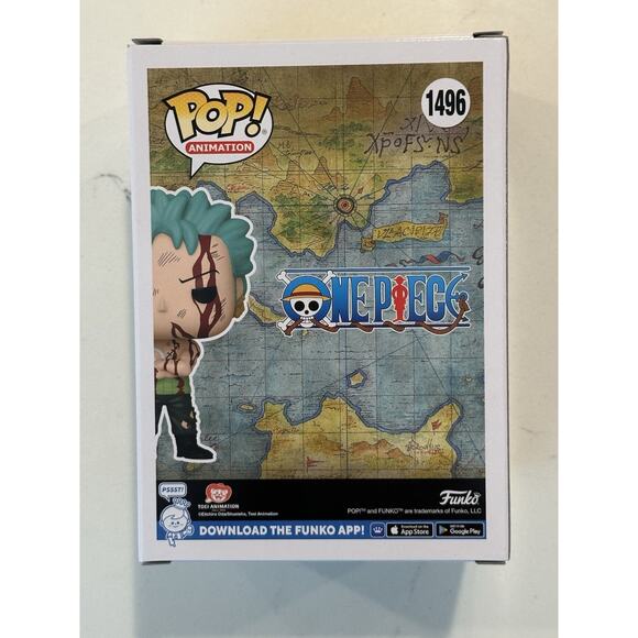 Funko Pop! One Piece Roronoa Zoro #1496 Hot Topic Exclusive #2 - Picture 5 of 7